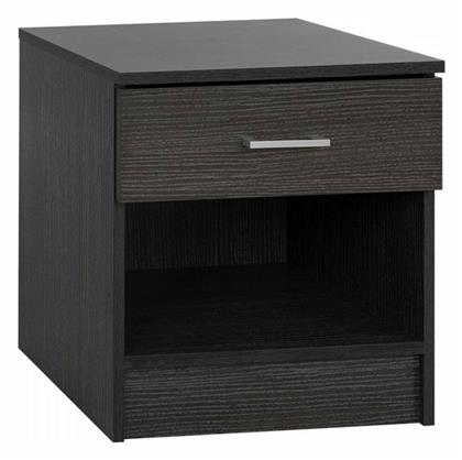 Κομοδίνο Laney Ξύλινο Zebrano 45x35.5x47cm - HomeMarkt