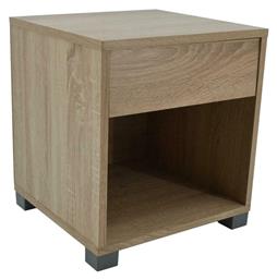 Κομοδίνο Lans Οξιά Ξύλινο Μπεζ 40x36x44cm - Ankor