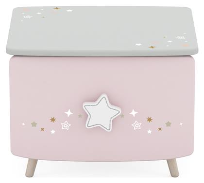 Κομοδίνο Liana Pink 44.4x38.8x33.7cm - Polihome