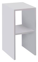 Κομοδίνο Tagore Ξύλινο Λευκό 30x30x60cm - Megapap