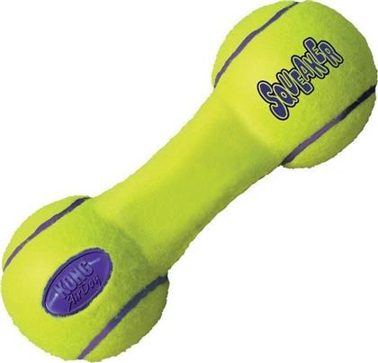 Dumbell Παιχνίδι Σκύλου Κόκκαλο Air Squeaker Τσόχα Medium Kong