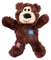 Wild Knots Bear Λούτρινο Παιχνίδι Σκύλου με Ήχο Small / Medium 18εκ. 1τμχ (Διάφορα Χρώματα) Kong