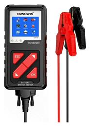 Ελεγκτής Ανάλυσης Μπαταριών KW710 Ψηφιακό Battery Tester με Κροκοδειλάκια Konnwei