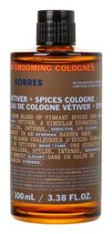 After Shave Lotion Athenian Grooming Βέτιβερ & Μπαχαρικά 100ml Korres