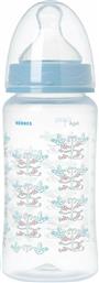 Korres Πλαστικό Μπιμπερό Agali Κατά των Κολικών με Θηλή Σιλικόνης 300ml για 3+ μηνών Blue από το Pharm24