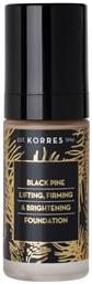 Black Pine Lifting, Firming & Brightening Liquid Make Up 30ml Korres