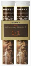 Echinacea & Vitamin C 36 αναβράζοντα δισκία Λεμόνι Korres