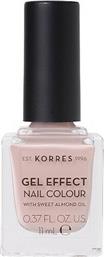 Korres Gel Effect Gloss Βερνίκι Νυχιών Μακράς Διαρκείας Ροζ 32 Cocoa Sand 11ml