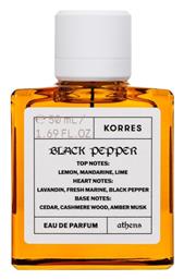 Pepper Eau de Parfum 50ml Korres