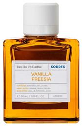 Vanilla Freesia Eau de Toilette 50ml Korres