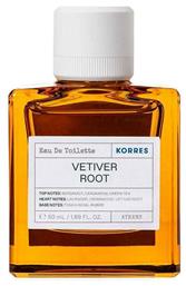Vetiver Root Eau de Toilette 50ml Korres