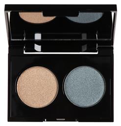 Volcanic Minerals Velvet Dual Παλέτα με Σκιές Ματιών σε Στερεή Μορφή Blue Teal 58 3gr Korres