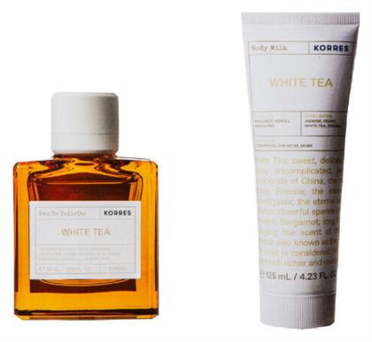 White Tea Γυναικείο Σετ με Body Lotion Korres