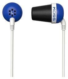 Ακουστικά Ψείρες In Ear Plug Μπλε Koss