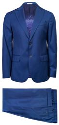 Κοστούμι σε στενή γραμμή με καρό σχέδιο - Blue 006 - CC Collection Corneliani