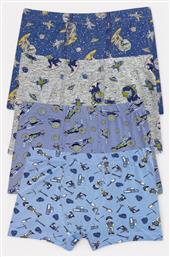 Σετ Παιδικά Μποξεράκια Πολύχρωμο 4τμχ Kota