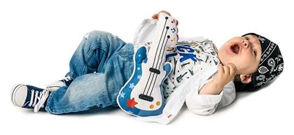 Κουδουνίστρα 29x14x5.3 Musical Guitar Rock N' Roll Br79101 Tiny Love