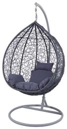 Κούνια Φωλιά με Βάση Nest/13 Rattan Μαύρη Μ102xΠ102xΥ200cm - Zita Plus