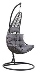 Soleil Φωλιά με Βάση Rattan Μ103xΠ83xΥ200cm Γκρι - Pakketo