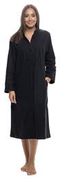 Χειμερινή Γυναικεία Fleece Ρόμπα Μαύρη Koyote