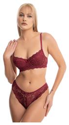Δαντελένιο Σετ Εσωρούχων Σουτιέν με Brazil Koza