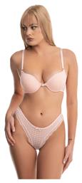 Δαντελένιο Σετ Εσωρούχων Σουτιέν με Slip Powder Pink Koza