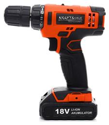 KD-1572 Δραπανοκατσάβιδο Μπαταρίας 18V 1x1.3Ah Kraft & Dele