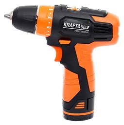 KD1670 Δραπανοκατσάβιδο 12V 2x1.3Ah Kraft & Dele