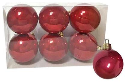 Κρεμαστές Μπάλες 6εκ. Σετ 6τμχ - XMASfest