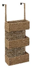 Κρεμάστρα Πόρτας 3 Θέσεων 28x12x69εκ. Aria Trade