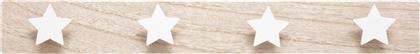 Κρεμάστρα Τοίχου 4 Θέσεων A-S Stars 174139A 55x4.5x7 - Spitishop