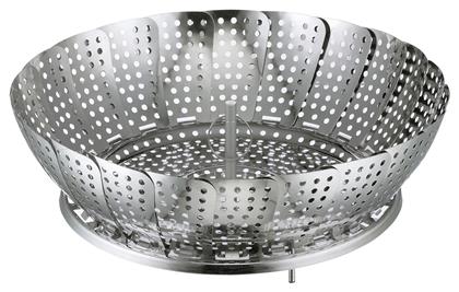 Καλάθι Ατμού από Ανοξείδωτο Ατσάλι 20x20cm Kuchenprofi
