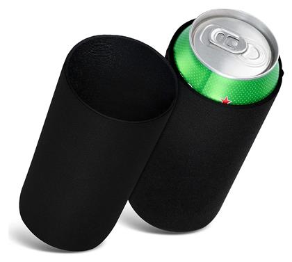 Can Cooler Ισοθερμική Θήκη για Μπουκάλι 0.5lt σε Μαύρο χρώμα KWmobile