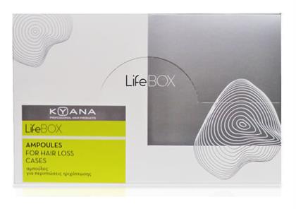 Life Box Αμπούλες Μαλλιών κατά της Τριχόπτωσης 8x10ml Kyana