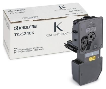 TK-5240K Γνήσιο Toner Laser Εκτυπωτή Μαύρο 4000 Σελίδων (1T02R70NL0) Kyocera
