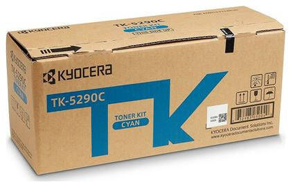 TK-5290C Γνήσιο Toner Laser Εκτυπωτή Κυανό 13000 Σελίδων (1T02TXCNL0) Kyocera