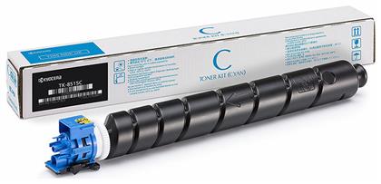 TK-8515C Γνήσιο Toner Laser Εκτυπωτή Κυανό 20000 Σελίδων (1T02NDCNL1) Kyocera