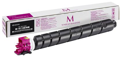 TK-8515M Γνήσιο Toner Laser Εκτυπωτή Ματζέντα 20000 Σελίδων (1T02NDBNL1) Kyocera