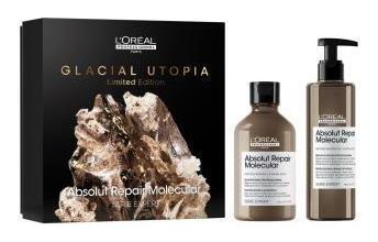 L'Oréal Professionnel Absolut Repair Molecular Glacial Utopia Limited Edition Σετ Περιποίησης Μαλλιών για Αναδόμηση & Θρέψη 2τμχ - LOreal Professionnel