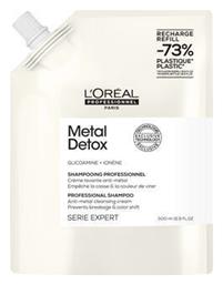 L'Oréal Professionnel Metal Detox Refill Σαμπουάν Βαθύ Καθαρισμού για Ταλαιπωρημένα Μαλλιά 500ml - LOreal Professionnel