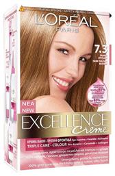 L'Oreal Paris Excellence Creme 7.3 Ξανθό Χρυσαφί - LOreal Paris