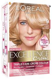 L'Oreal Paris Excellence Creme 9 Ξανθό Πολύ Ανοιχτό - LOreal Paris