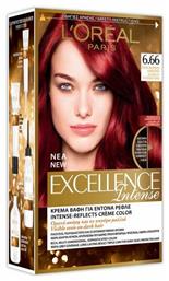 L'Oreal Paris Excellence Intense 6.66 Πολύ Έντονο Κόκκινο - LOreal Paris