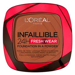 L'Oreal Paris Infaillible 24H Fresh Wear Compact Make Up 375 Deep Amber 9gr - LOreal Paris