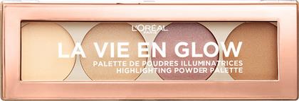 L'Oreal Paris La Vie En Glow Highlighting Palette 01 Warm Glow 5gr