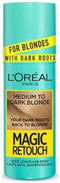 L'Oreal Paris Magic Retouch Dark Roots Medium to Dark Blonde 75ml - LOreal Paris