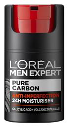 L'Oreal Paris Men Expert Pure Carbon Ανδρική Κρέμα κατά των Ατελειών 50ml - LOreal Paris