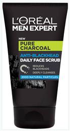 L'Oreal Paris Men Expert Pure Charcoal Anti-Blackhead Daily Scrub Προσώπου 100ml - LOreal Paris
