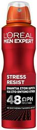 L'Oreal Paris Men Expert Stress Resist 48h Προστασία με Εκχύλισμα Γαλλικής Αμπέλου Spray 150ml - LOreal Paris