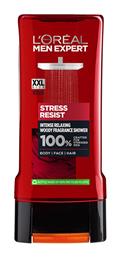 L'Oreal Paris Men Expert Stress Resist Αφρόλουτρο για Άνδρες 400ml - LOreal Paris
